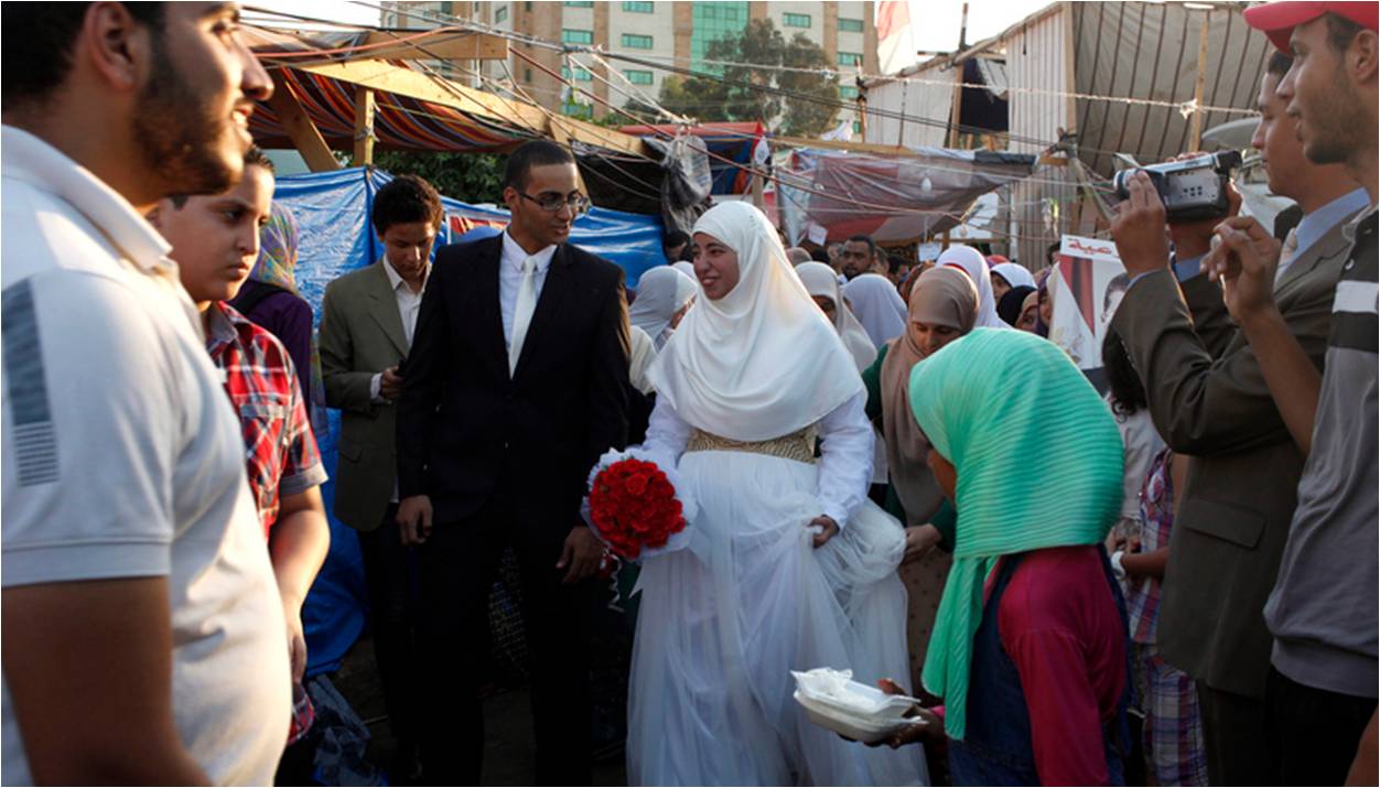 Egyptians campaign to fight forced marriage and domestic violence